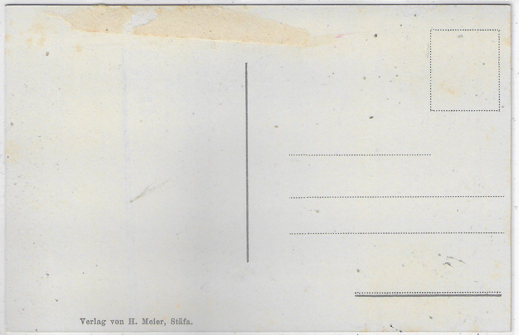 Cartoline postali: Stäfa 2 Ansichten - Litho – Usato da Ettingen venduto da Kartenplanet 1