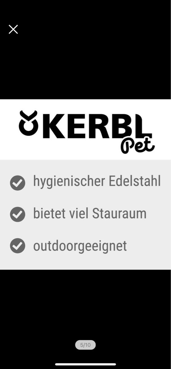 Mangimi: KERBL Hundebar outdoortauglich – Usato da Erlenbach im Simmental venduto da ancatan 7