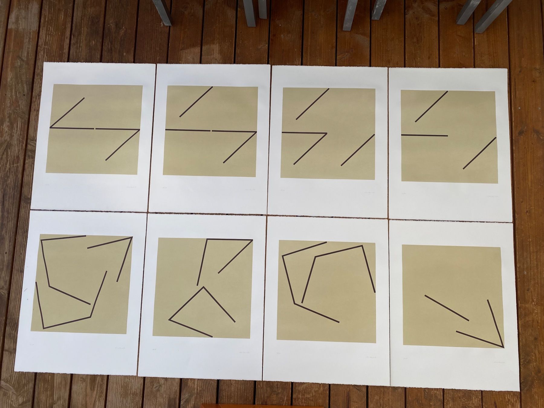 Grafica & Litografie: Limitierte Kunstmappe mit 8 Lithografien, Ruedi Reinhard – Usato da Rünenberg venduto da Fendi02 7