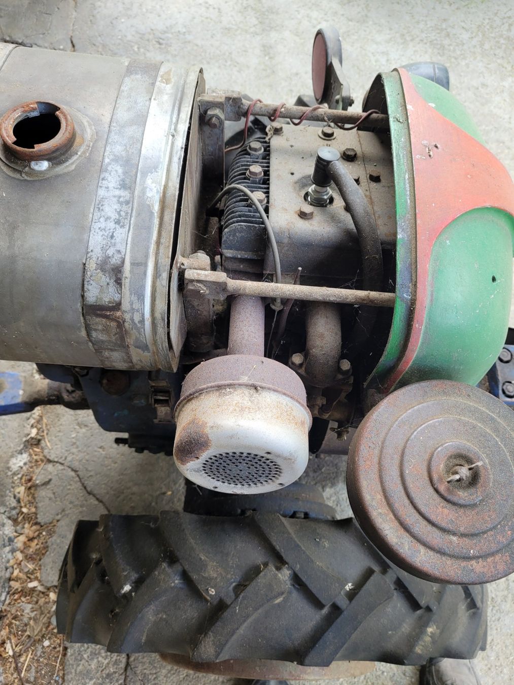 Rapid Tutte le macchine: Rapid S Super, Einachser, Anhänger, Motormäher – Difettoso da Frick venduto da auc_yyv6 9