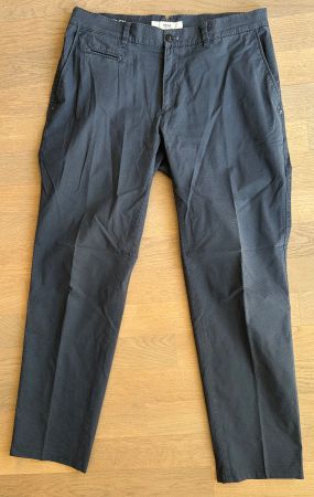 Brax Herren Hose, blau gemustert, Gr. 32/32, TOP Zustand