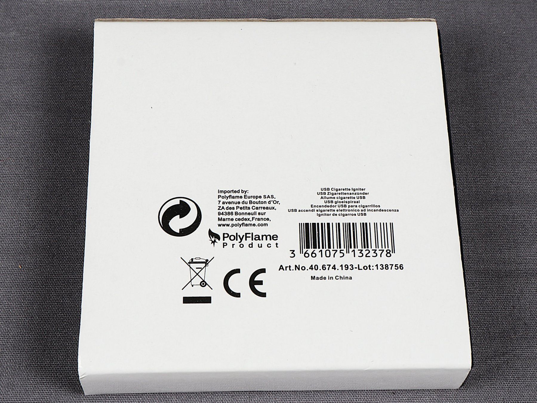 Accendini: SILVER-MATCH USB igniters Zigarettenanzünder – Usato da Steinen venduto da Restwert_Steinen 6