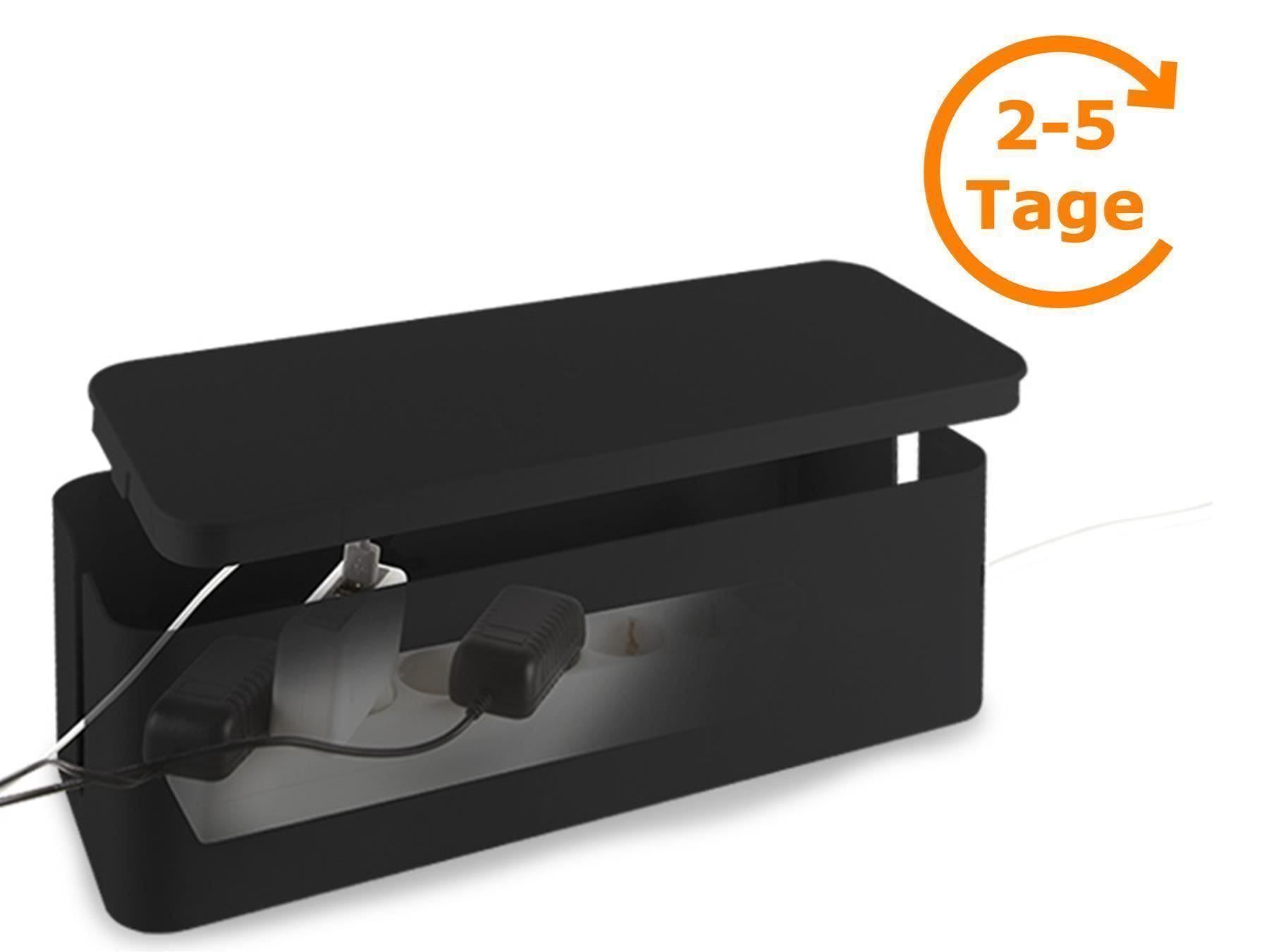 Sonstiges für Haushalt & Wohnen: Kabelbox big size, schwarz – Neu und originalverpackt aus St. Gallen von cointec
