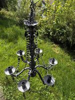 Gothic Kronleuchter, schwarz