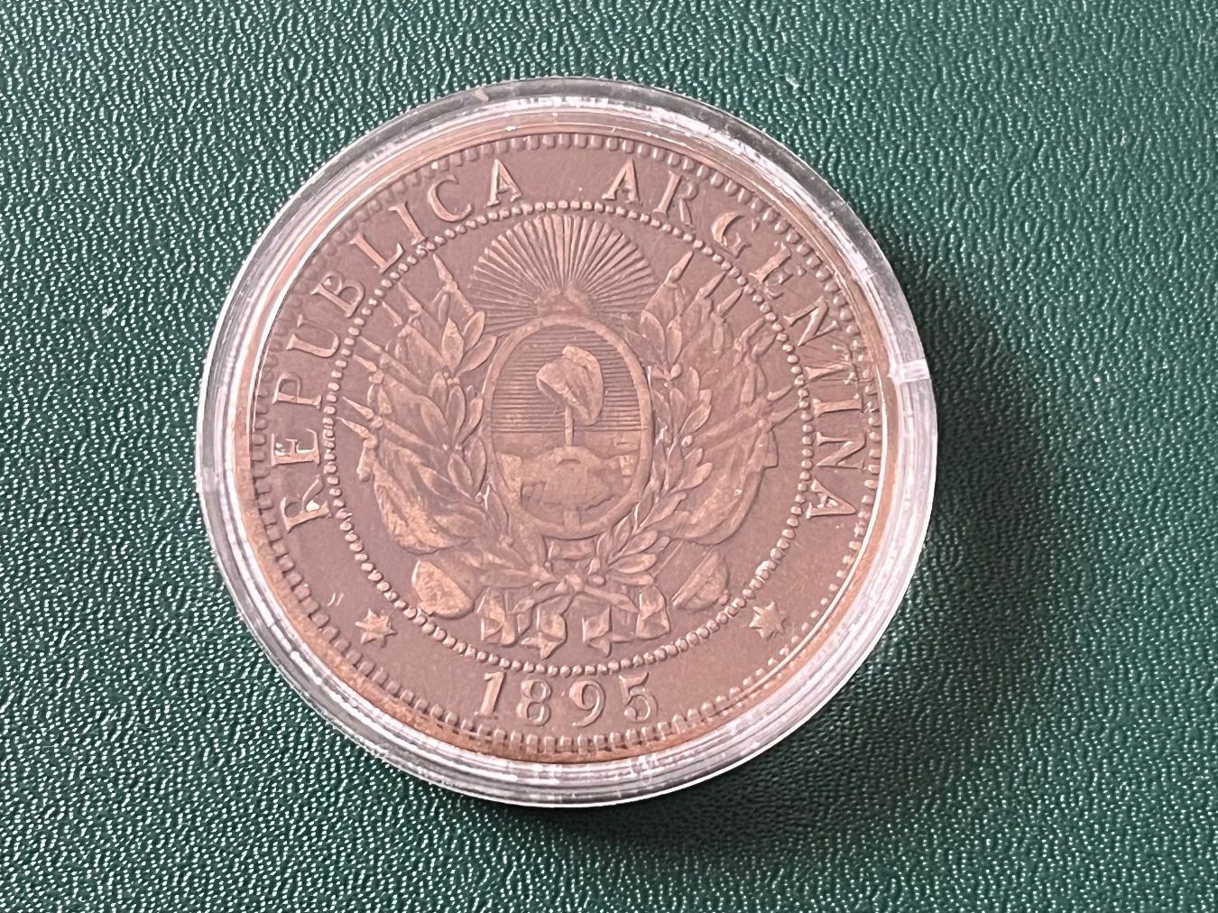 Tutti le monete: Antike Münze Argentinien 1895, Dos Centavos – Usato da Neuenhof venduto da Mastermind-73 1