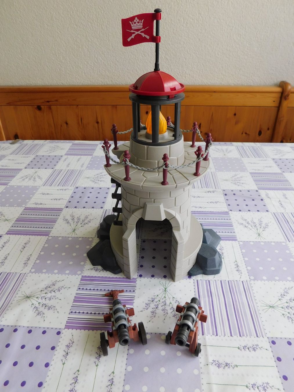 Playmobil Giocattoli: Playmobil Piratenturm mit Kanonen – Usato da Strengelbach venduto da Wedi73 7
