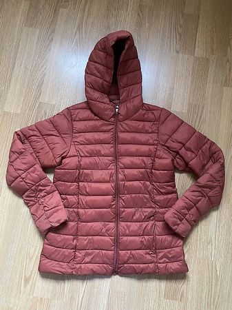 Daunenjacke Warme Herbstjacke Damen Gr. M Rostbraun, Braun