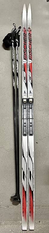 Fischer Sci: Fischer CS Crown Langlaufski Set - top Zustand – Usato da Flurlingen venduto da Thomashead