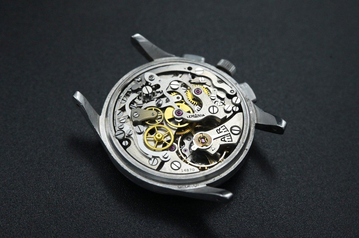Lemania Orologi: Lemania chronograph, cal. CH27, galvanic dial – Usato da Eschert venduto da Watchlegend 4