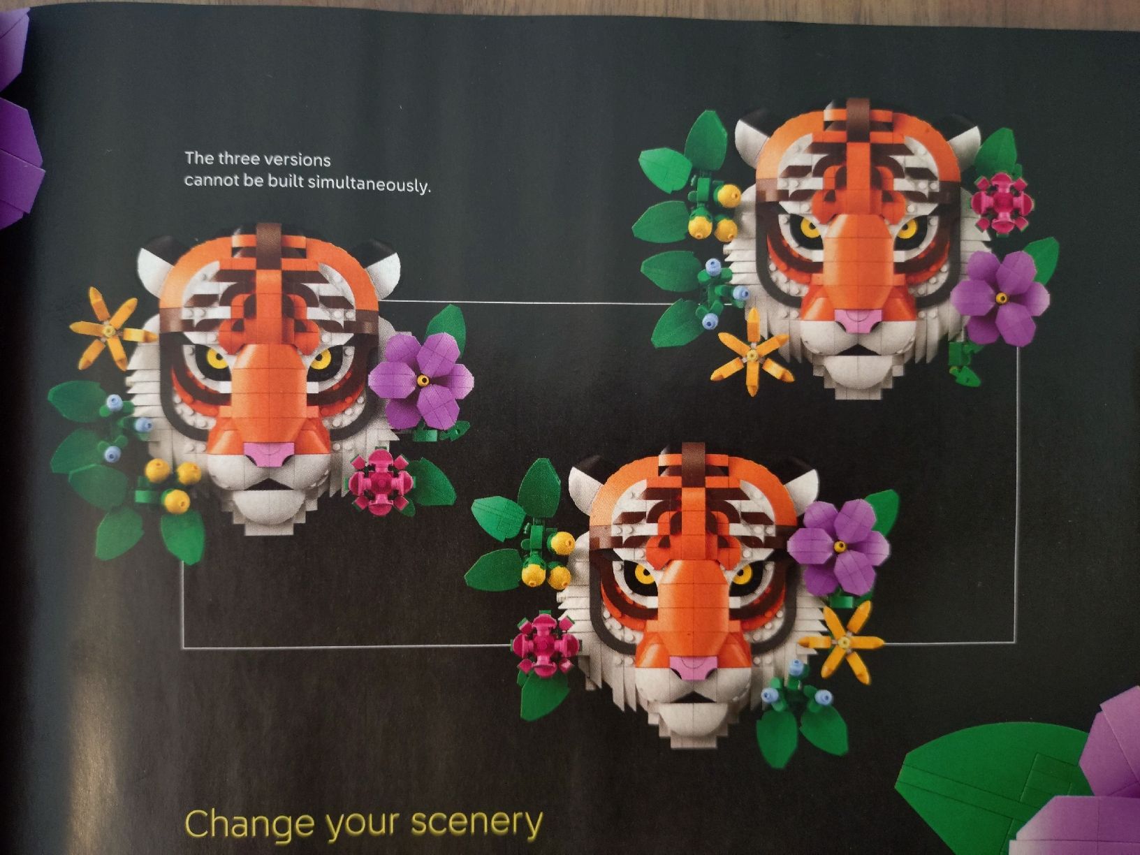 Lego Giocattoli: LEGO Tiger Tigerkopf aufstell- oder aufhängbar – Usato da Gossau ZH venduto da Lichtlein 4