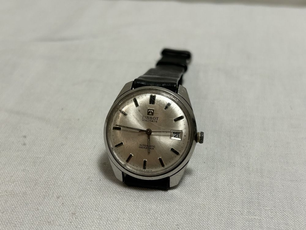 Montre Tissot Seastar Automatique Vintage 1971 - Homme, Acier Inoxydable, Cadran Argenté, Bon état