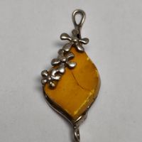 Vintage Pendentif Anhänger aus massivem Silber #A6