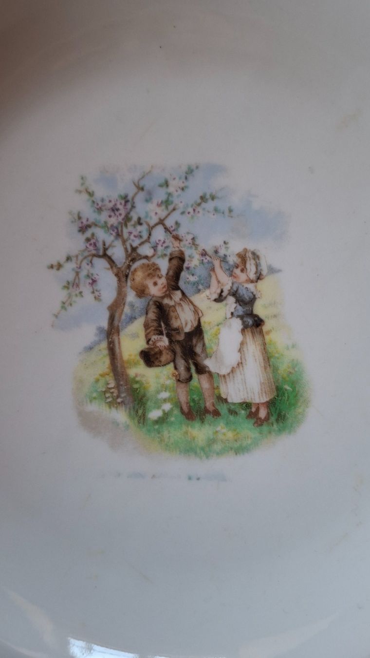Teller: Kinderteller Antik – Gebraucht aus Hittnau von Agi010 4