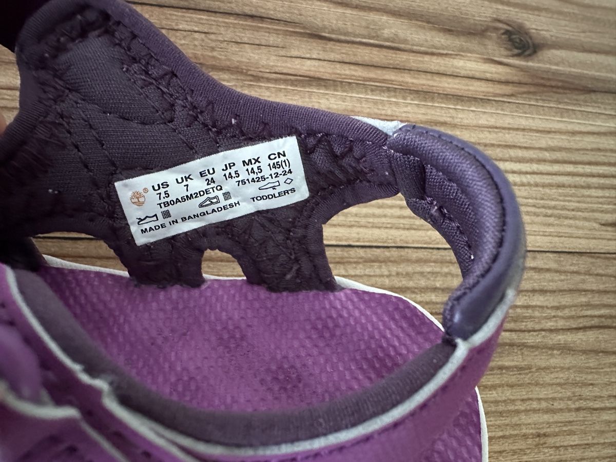 Timberland Scarpe per ragazze: Timberland Trekkingsandalen Grösse 24 – Usato da St. Gallenkappel venduto da sunne88 2