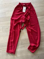 Zara Sommerhose, Gr. S, neu mit Etikett, rot