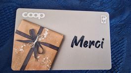 COOP Geschenkkarte leer, für Sammler