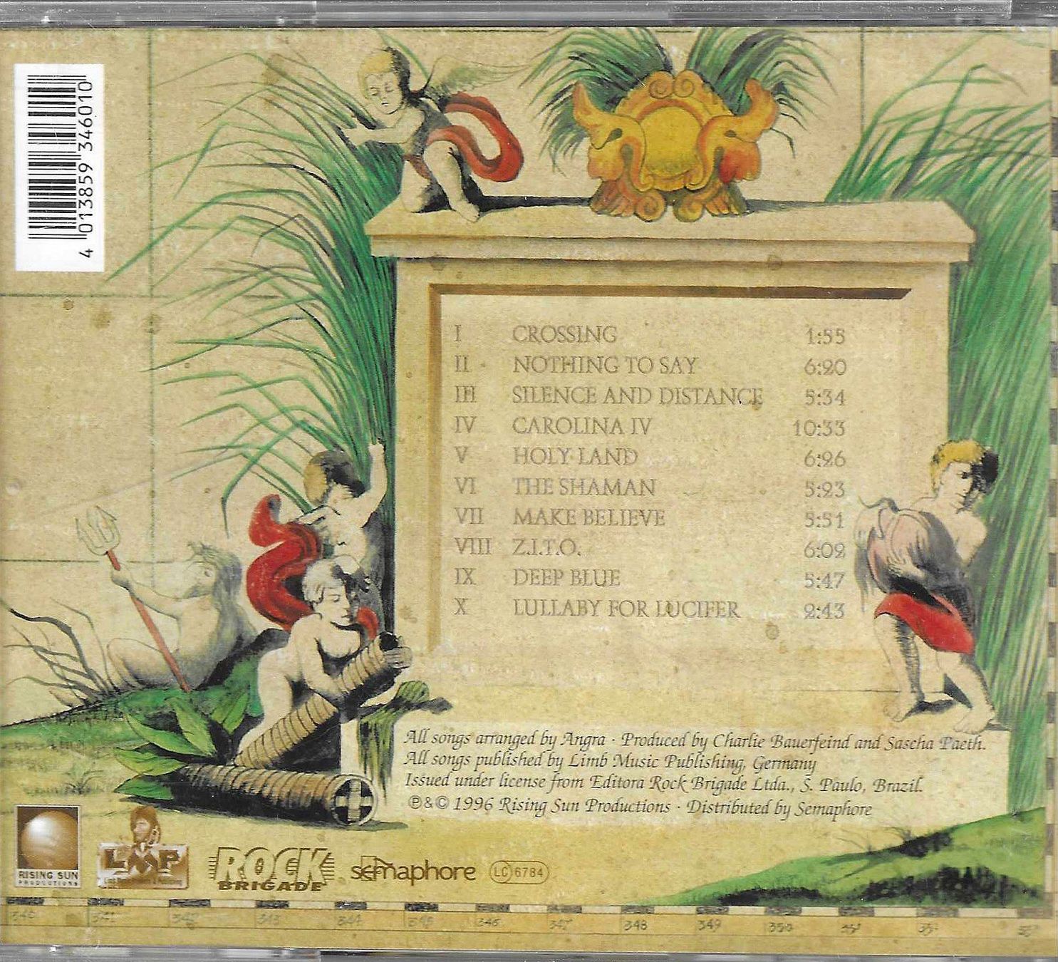 CD: Angra - Holly Land – Usato da Savagnier venduto da Ne2065 1