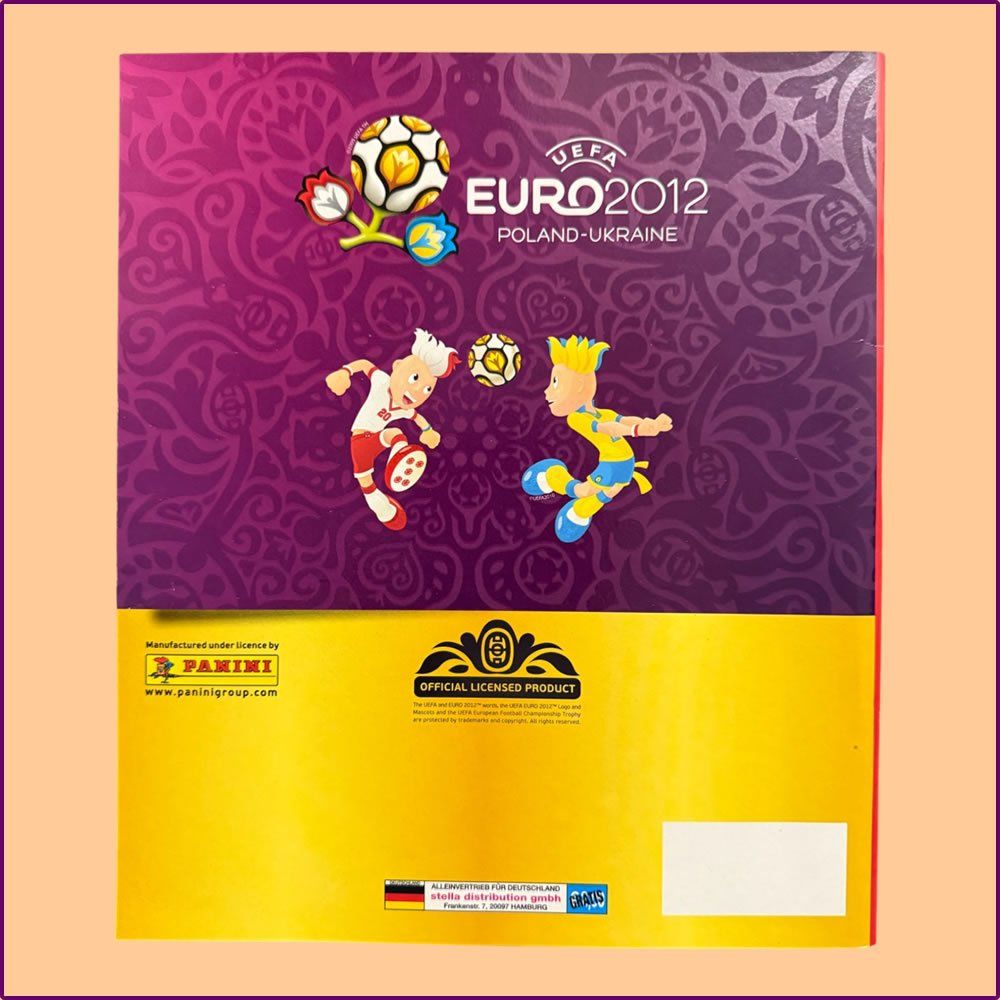 Panini Album: Panini Euro 2012 (deutsche Version) - Leeralbum, vide, empty – Nuovo (secondo la descrizione) da Ettingen venduto da Rlegge 1