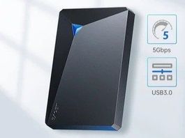 Tragbare externe mechanische Festplatte USB 3.0 tr/min 500GB