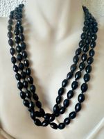 Vintage Achat Kette –150cm handgeknüpft -div. Tragevarianten