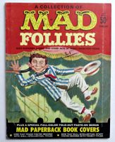 MAD FOLLIES #1 RARE COMPLETE WITH BONUS COVERS - EC 1963