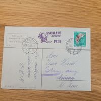 Dokument Genève 1953 Pro Juventute