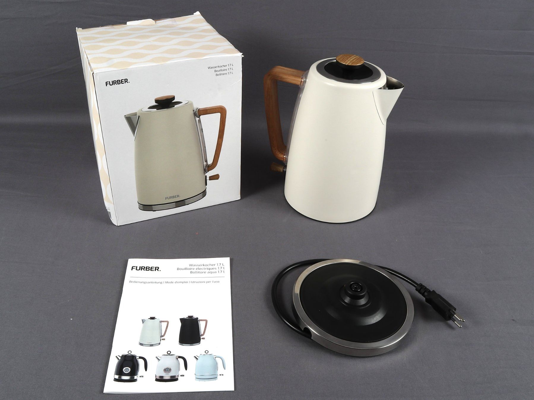 Bollitori: Furber Wasserkocher 1.7L – Nuovo (secondo la descrizione) da Steinen venduto da Restwert_Steinen