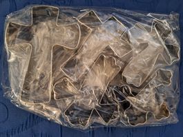 Keksausstecher / Guetzliförmli NEU verschiedene Kreuze 5 Stk