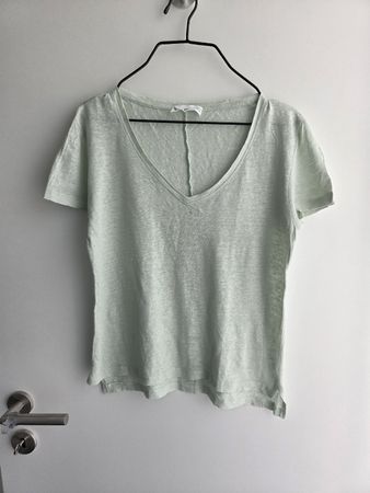 Leinenshirt helles türkis Gr. XS