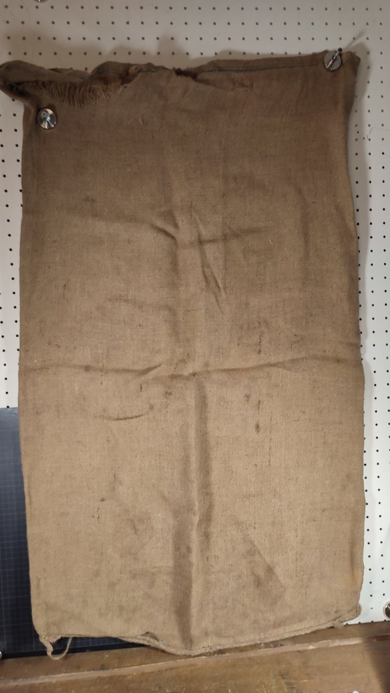 Tessuti: Wunderschöner alter Jutesack Nr 9  Kalkammonsalpeter – Usato da Gelterkinden venduto da MYSTOREFORYOU4460 7