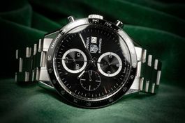 Tag Heuer - Carrera Ref. CV2010 Panda Dial Automatic Chrono
