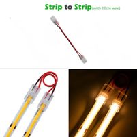 5x Verbindungsstück für 8mm breite LED Streifen mit 2 Pins