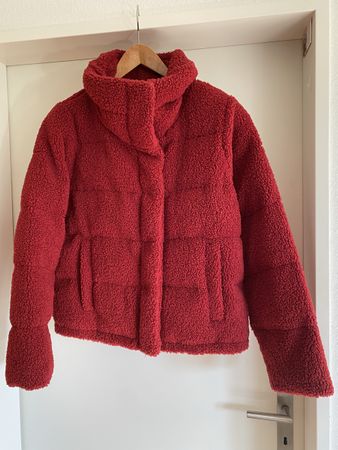 Teddy Winterjacke Abercrombie & Fitch Gr. L