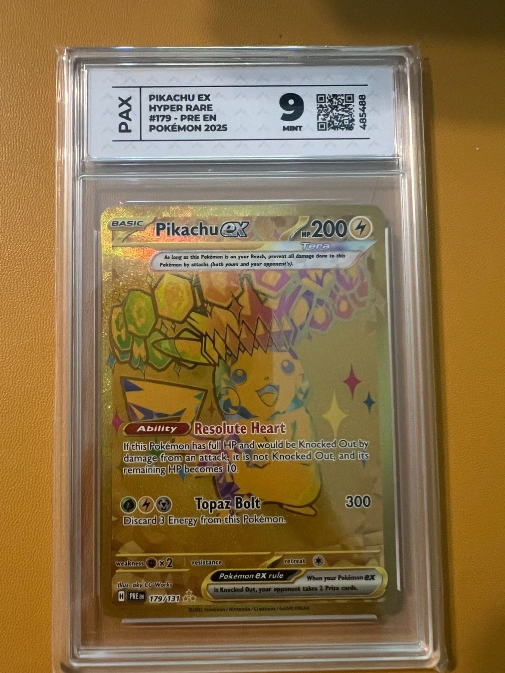 Pokémon Sammelbilder & Trading cards: Pikachu ex 179/131 EN Prismatic Evolutions – Neu (gemäss Beschreibung) aus Reinach BL von bermuda-dreieck