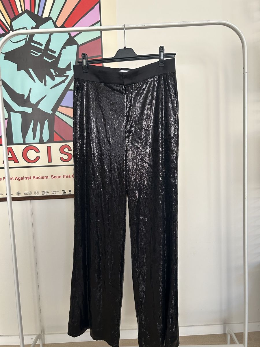 Pantaloni: JOELLE Sequins Trousers black size EU 42 – Usato da Zürich venduto da fan_z5fl