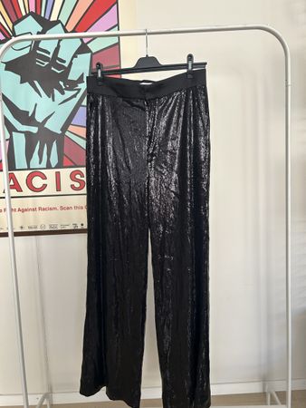 JOELLE Sequins Trousers black size EU 42