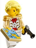 LEGO Minifigur Camilla Admiral's Daughter aus Set 21358
