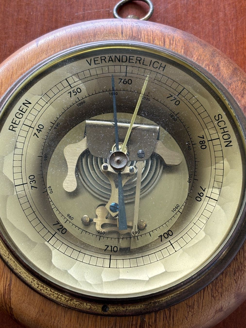 Altri elettrodomestici e apparecchi d’epoca: vintage Barometer Koch Luzern rund 18cm – Usato da THERWIL venduto da Fcbbasel 1