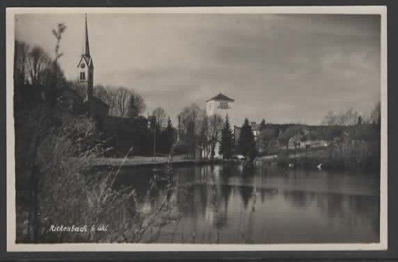 Ansichtskarten: RICKENBACH b. WIL   (L – Gebraucht aus Ruggell von Masescha