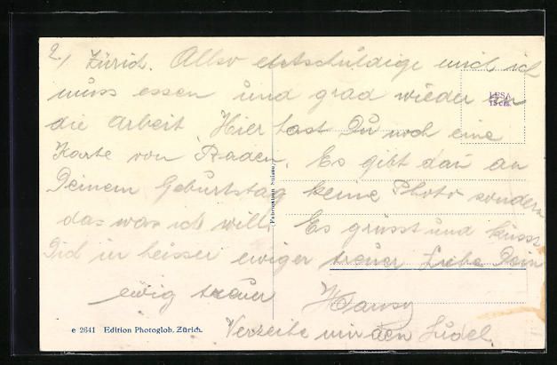 Cartoline postali: AK Baden, Schlossruine Stein – Usato da Berlin venduto da bartko-reher 1