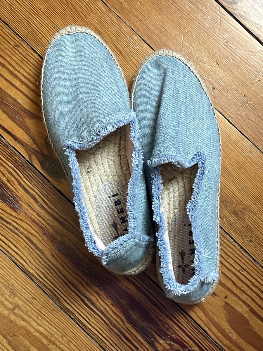 Damenschuhe: Espadrillas MANEBI jeans – Neu (gemäss Beschreibung) aus Zürich von VFC161 1