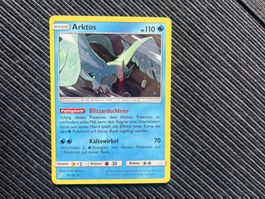 Pokemon Arktos Holo Team Up near Mint