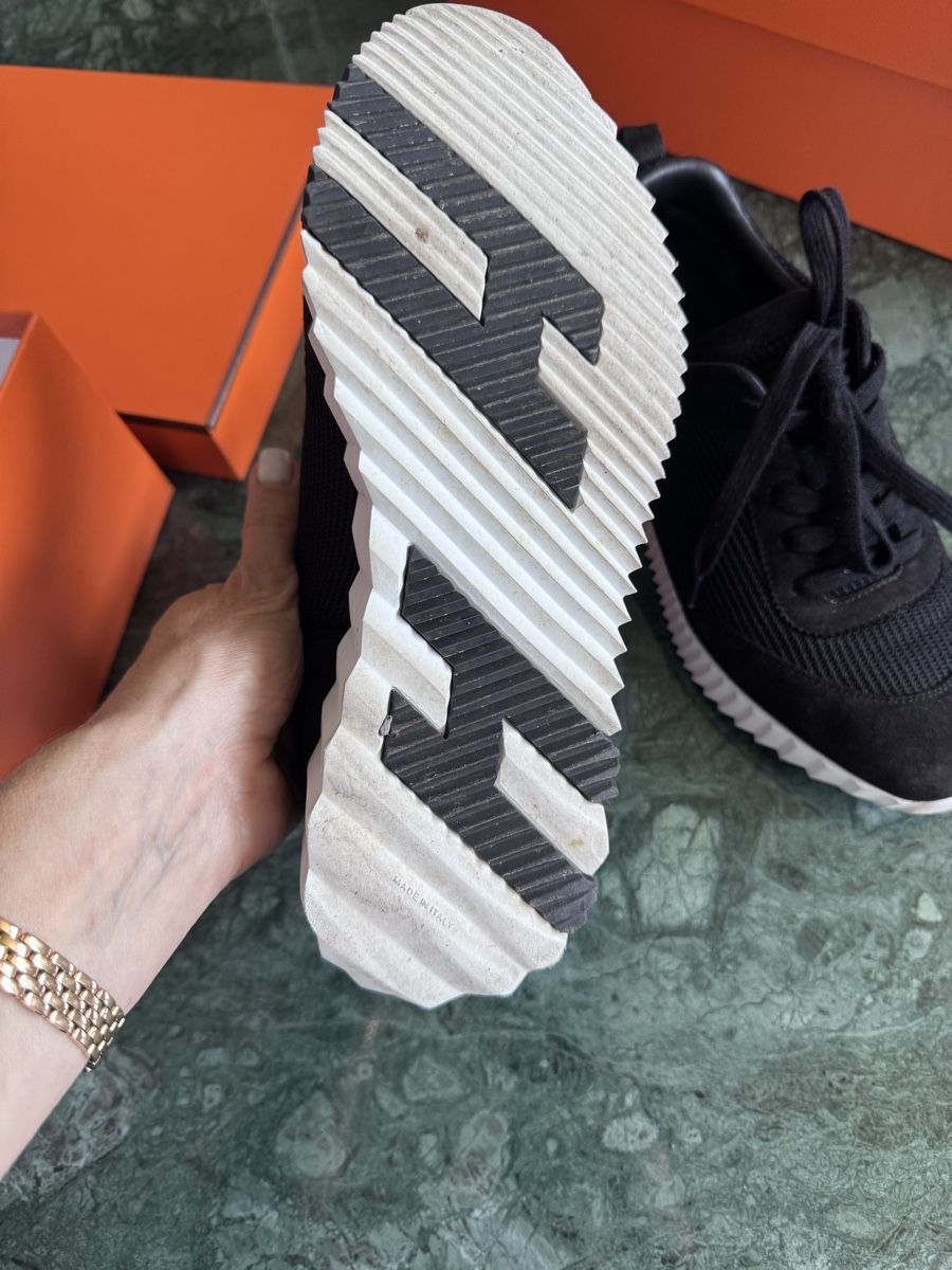 Hermès Scarpe da donna: Paire de sneakers Hermès Bouncing 39 – Usato da St-Légier-Chiésaz venduto da joe_5gxd 5