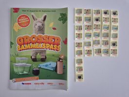 Coop Sammelmarken Lama + Heft
