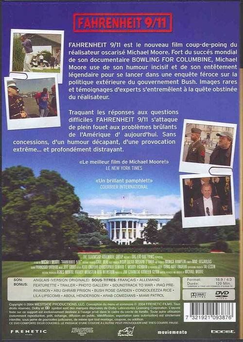 Alle DVDs: FAHRENHEIT 9/11 – Neu (gemäss Beschreibung) aus Bursins von Adabel 1