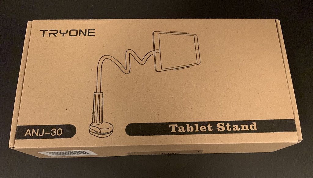Supporti a parete: Tryone Tablet-Ständer mit Schwanenhals, 76.2cm - weiss – Nuovo e nell'imballaggio originale da Baar venduto da ralf.s 1