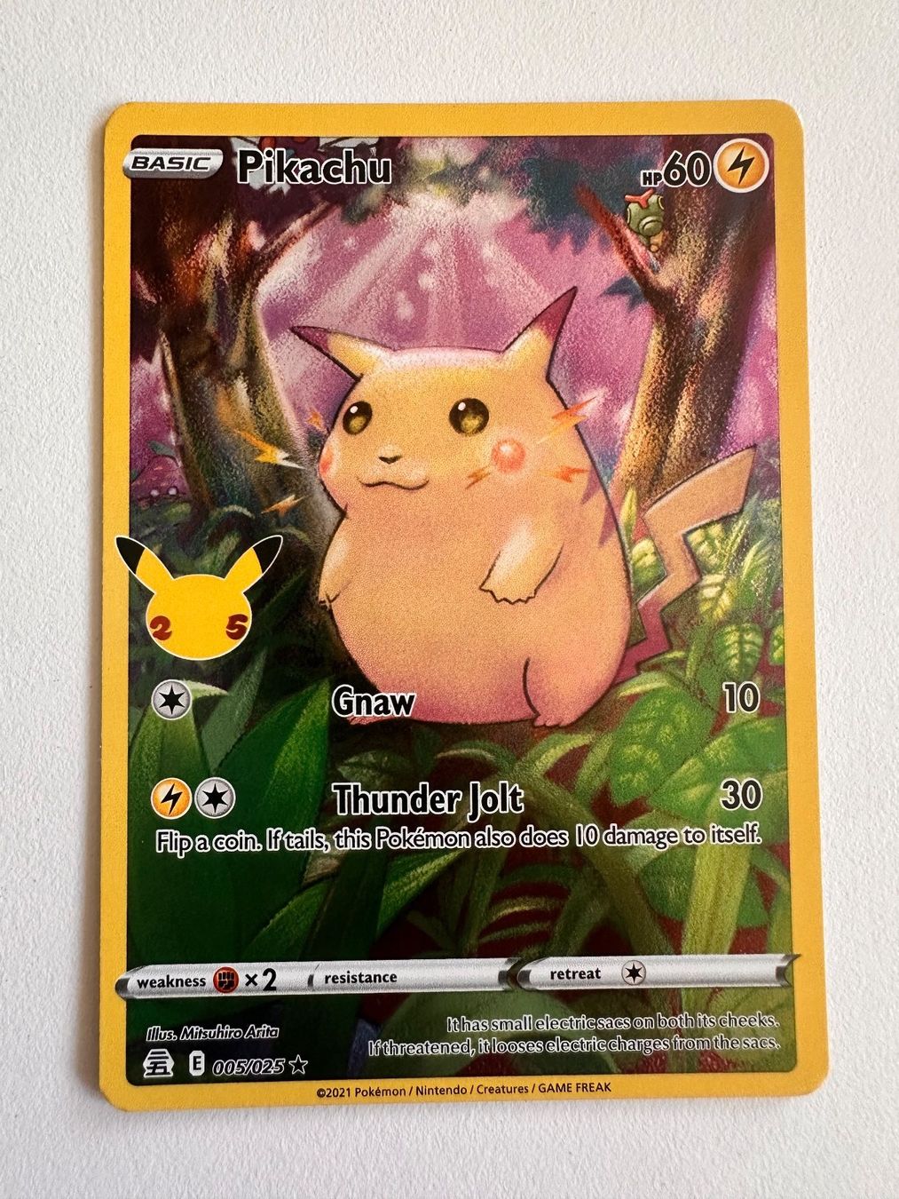 Pokémon Carte collezionabili: Pikachu Celebrations 005/25 – Nuovo (secondo la descrizione) da Zürich venduto da mat_86xs 1