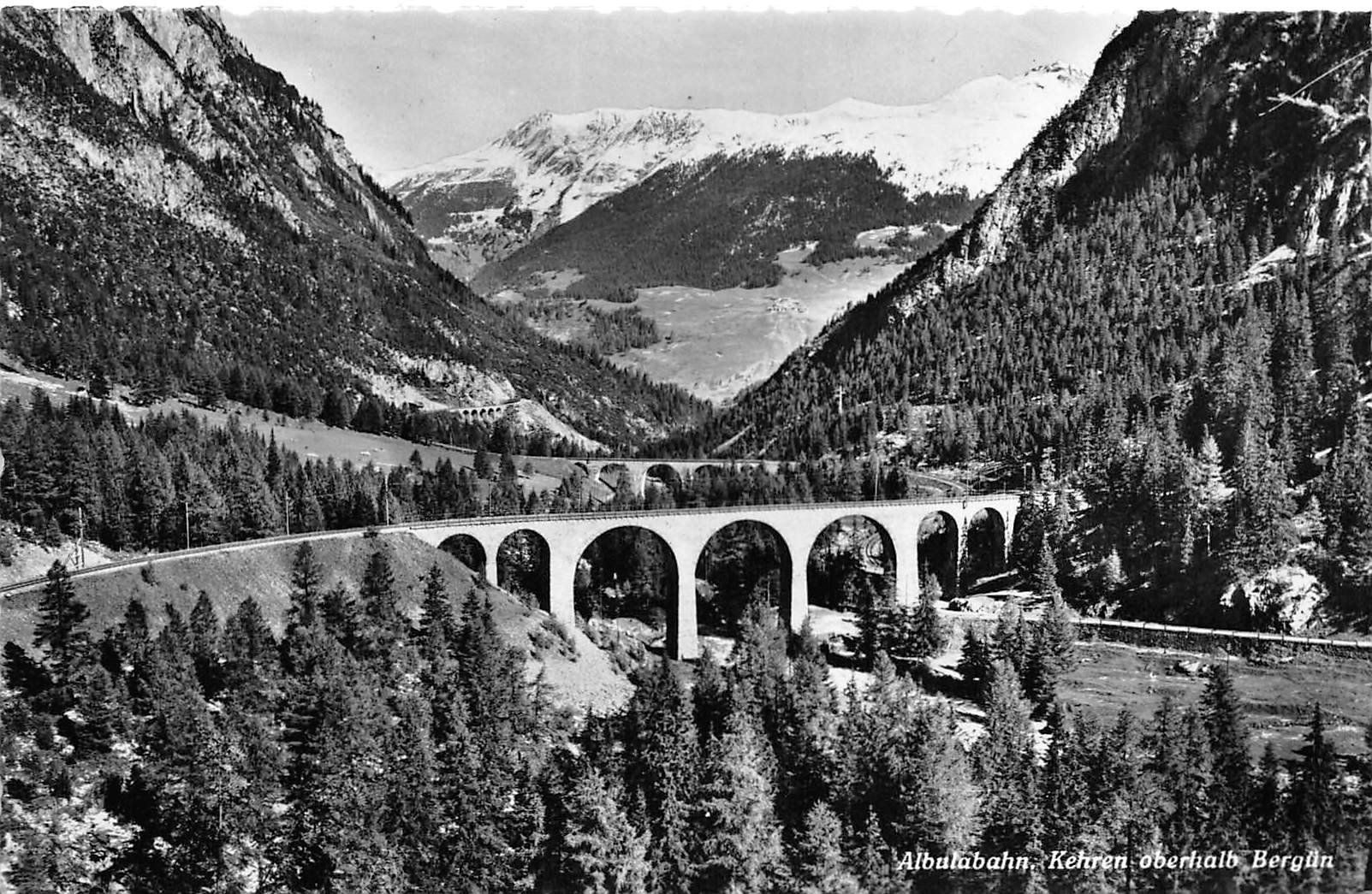Cartes postales: Bergün, Albulabahn – D'occasion à Ottikon b.Kemptth. par Neptun1974