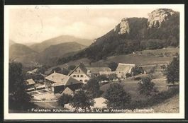 Ferienheim Kilchzimmer mit Ankenballen, gelaufen 1926