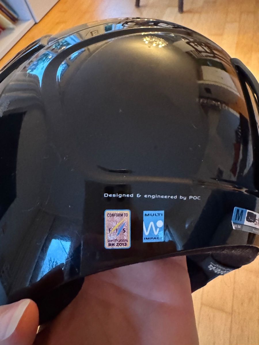 Poc Caschi: POC Skull Orbic X Skihelm Schwarz Signiert – Usato da Gais venduto da milou091 3